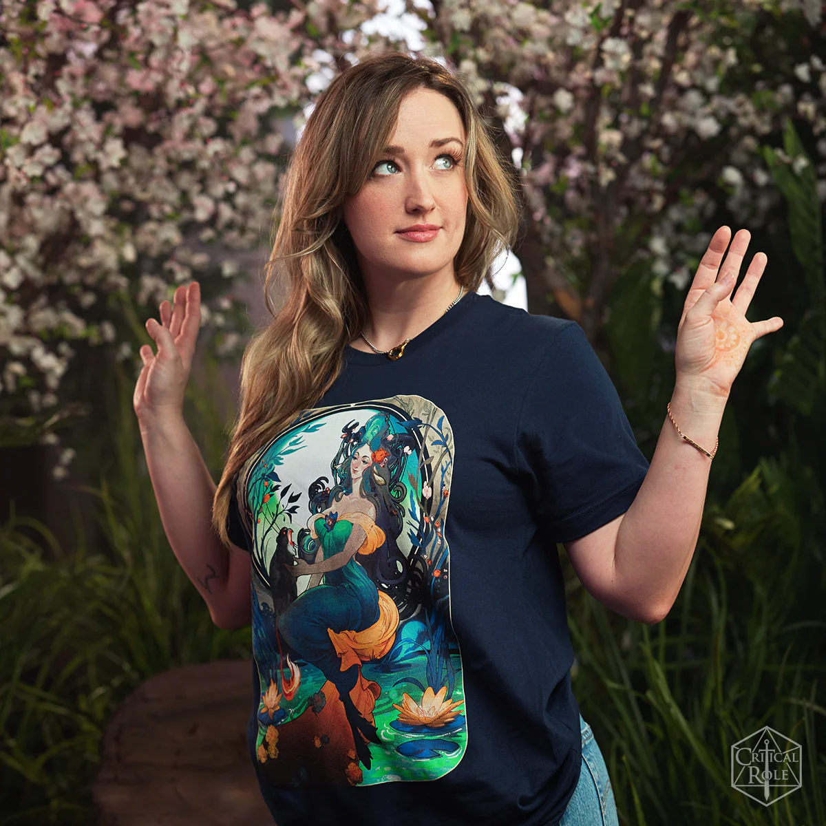 Fearne Calloway Art Nouveau T-Shirt - Image 3