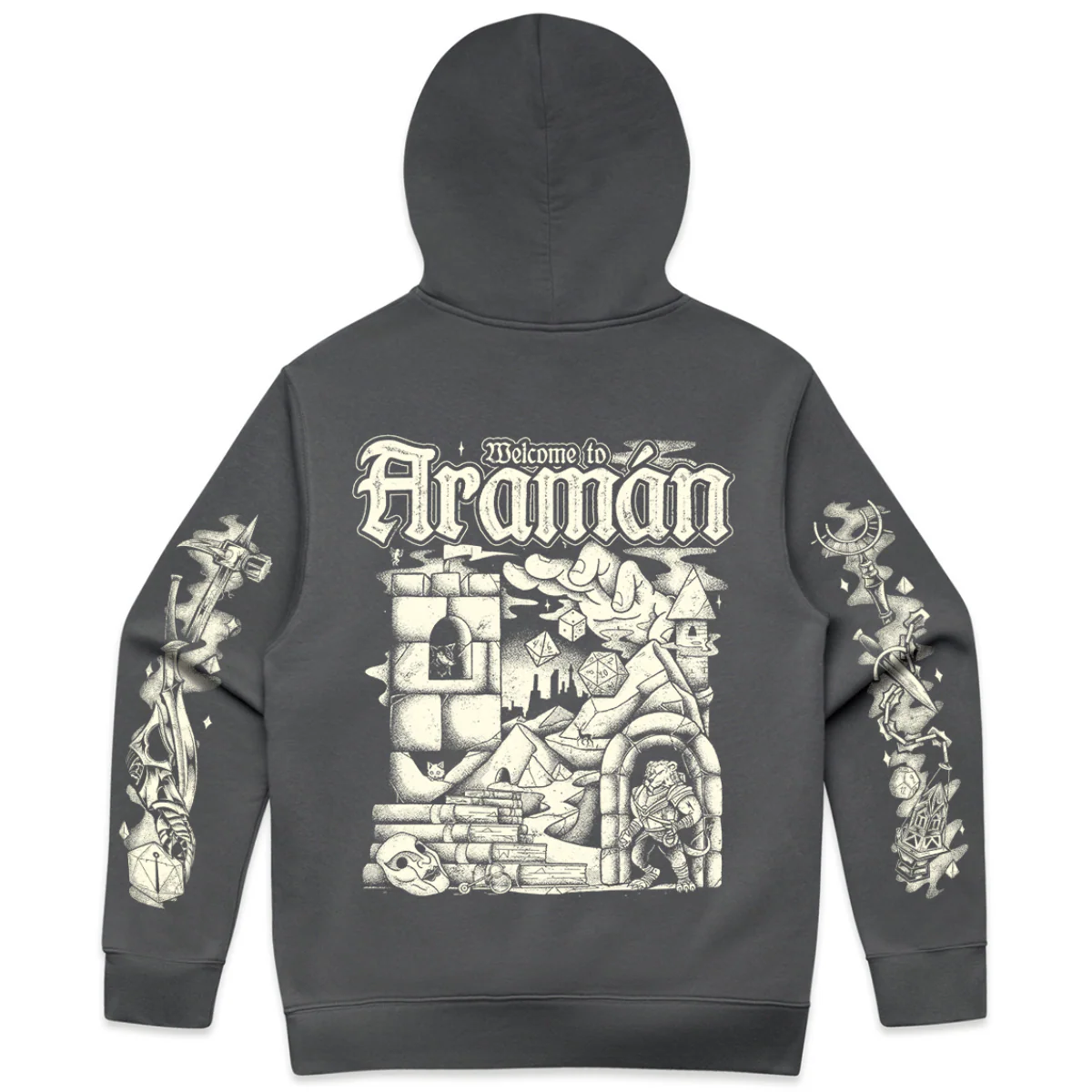 Welcome to Aramán Pullover Hoodie - Image 3